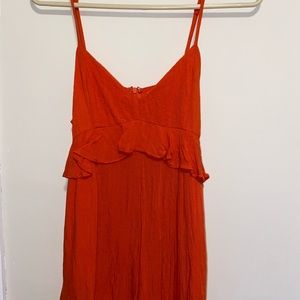 Fashion on Earth, Medium, dark orange Romper